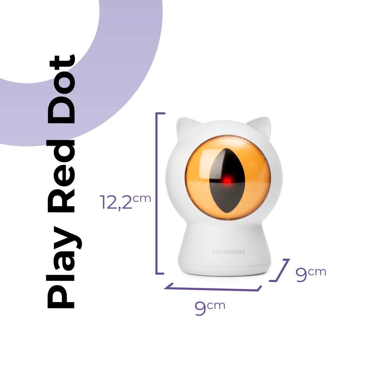  Pettadore - Laser Kattenspeeltjes - Smart Met Autoplay En Handmatig Via App