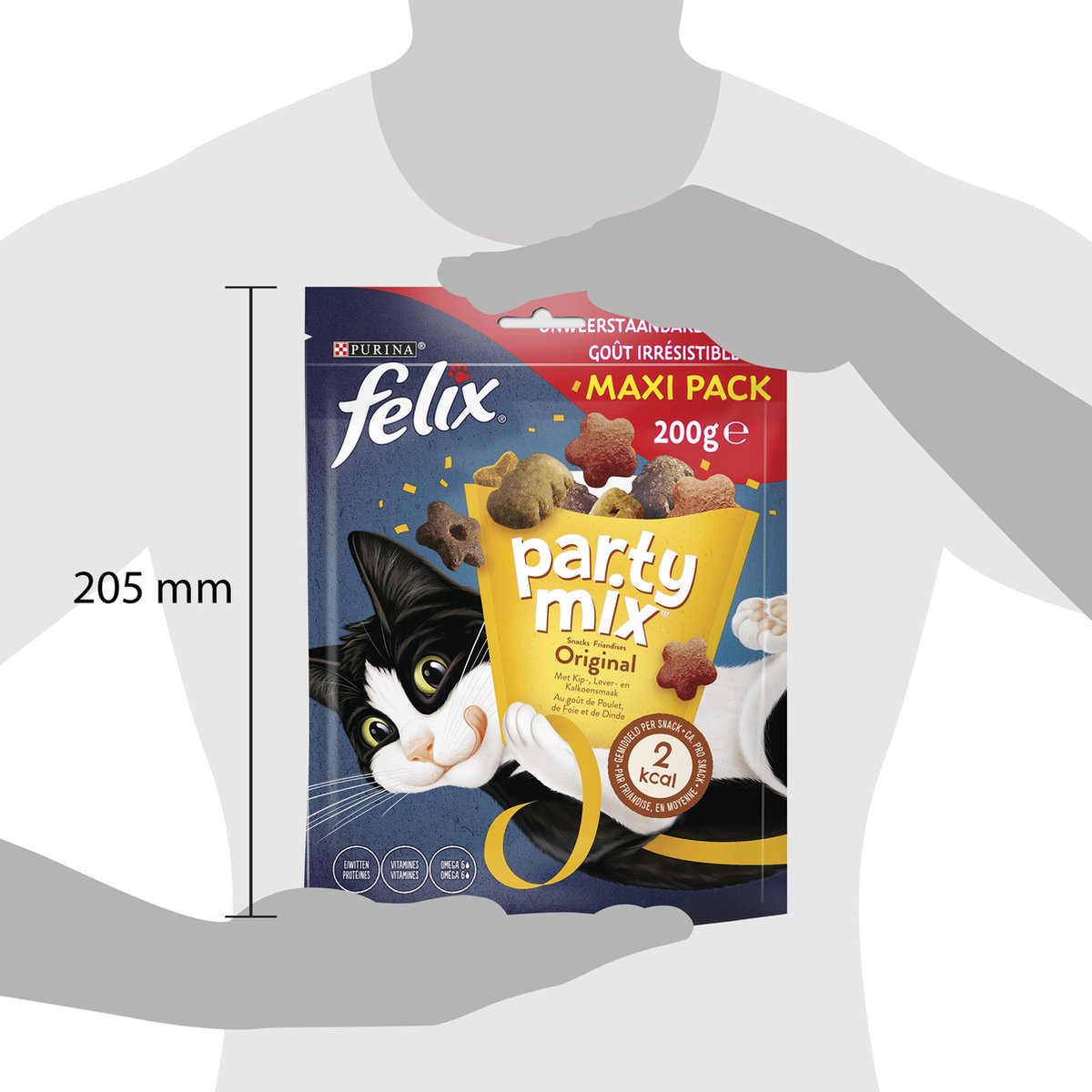  Felix Party Mix - Kattensnacks Original Mix - 5 X 200g