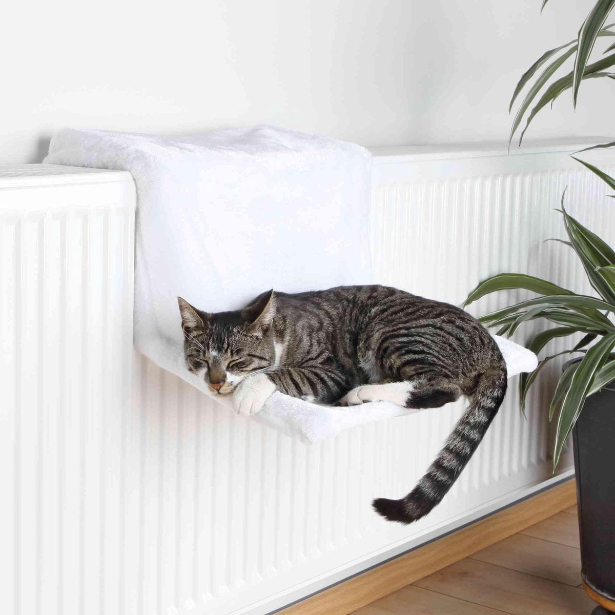  Trixie Katten Hangmat Voor De Radiator Wolwit