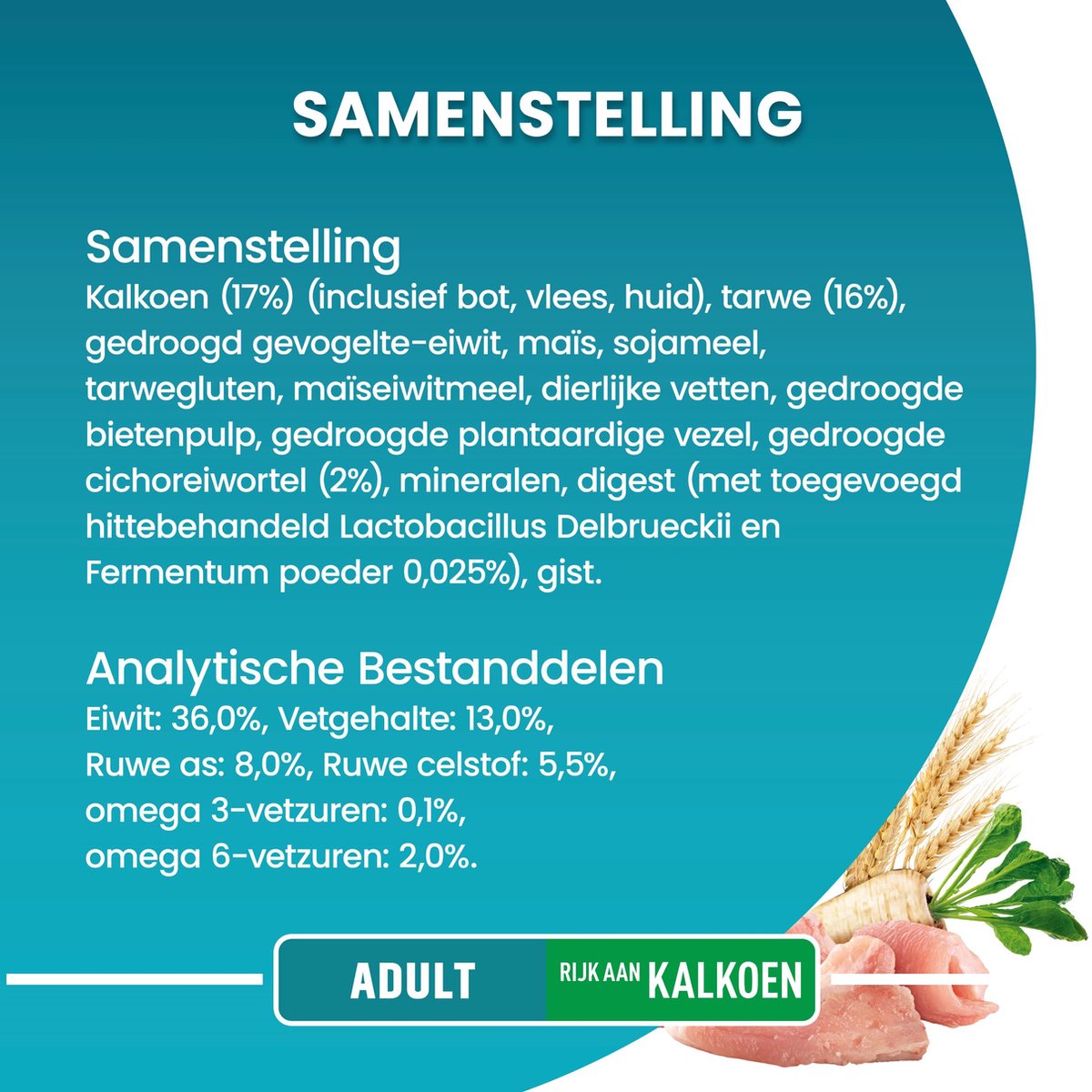  Purina ONE Adult Indoor - Kattenvoer Kalkoen - 3 Kg