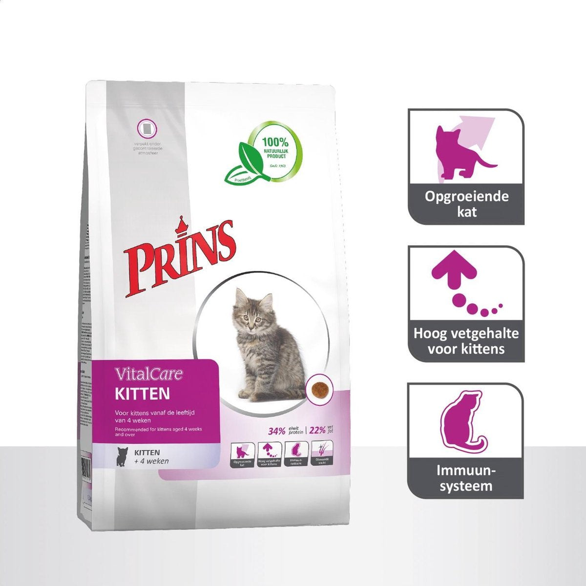  Prins VitalCare Kitten 5 Kg - Kat