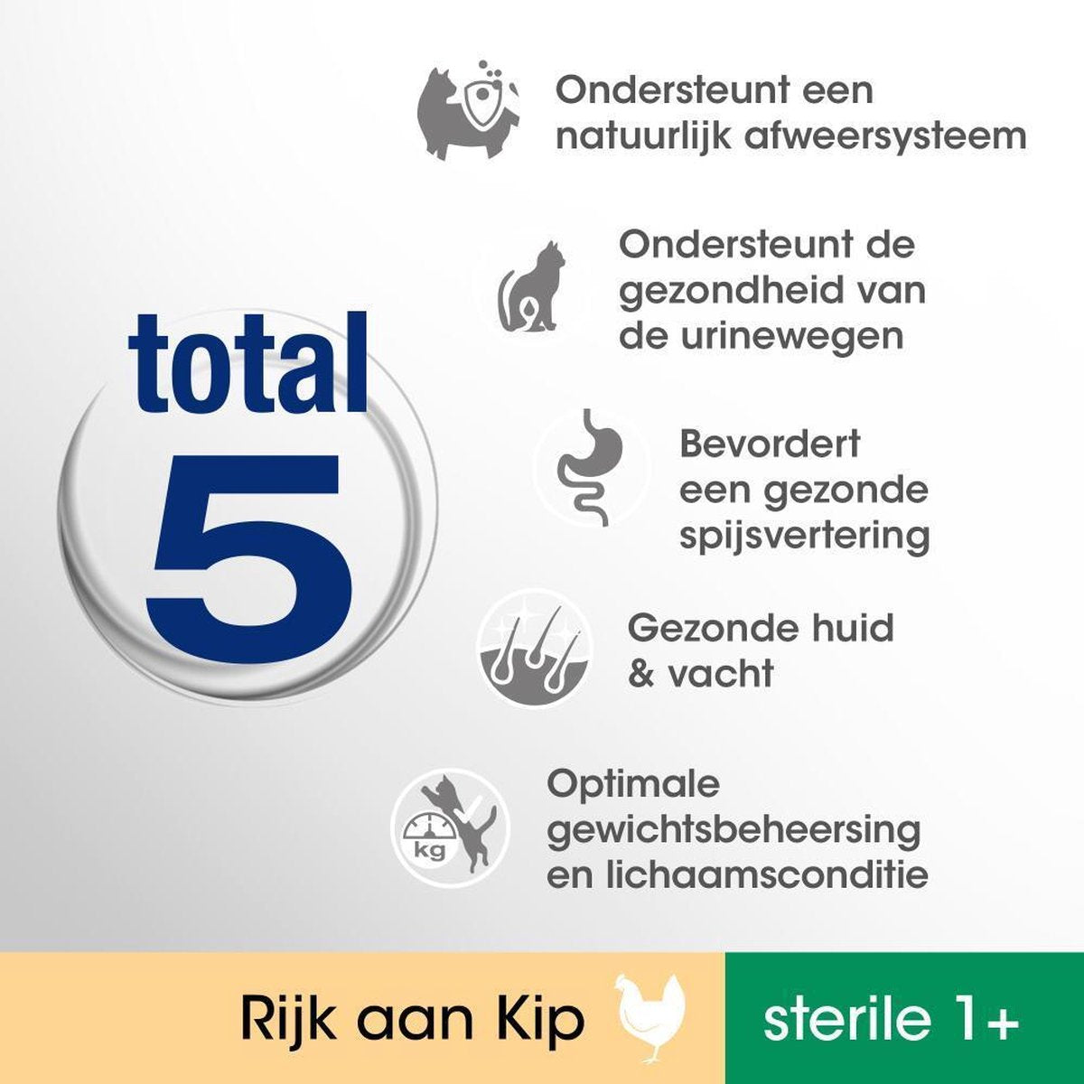  Perfect Fit Sterile Adult 1+ Katten Droogvoer - Kip - 4 X 750 Gr