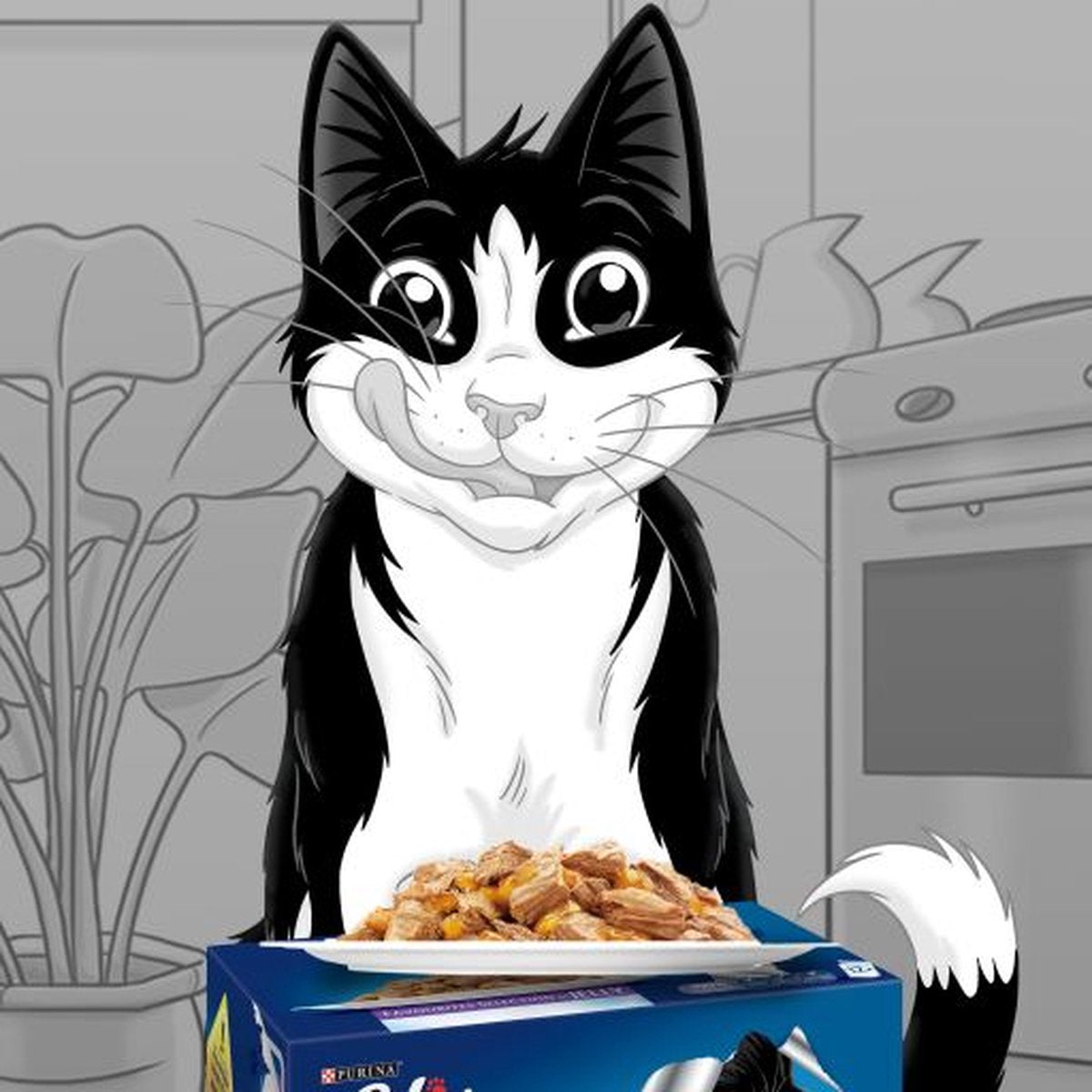  Felix Elke Dag Feest Mix Selectie In Gelei - Katten Natvoer - 44 X 85g