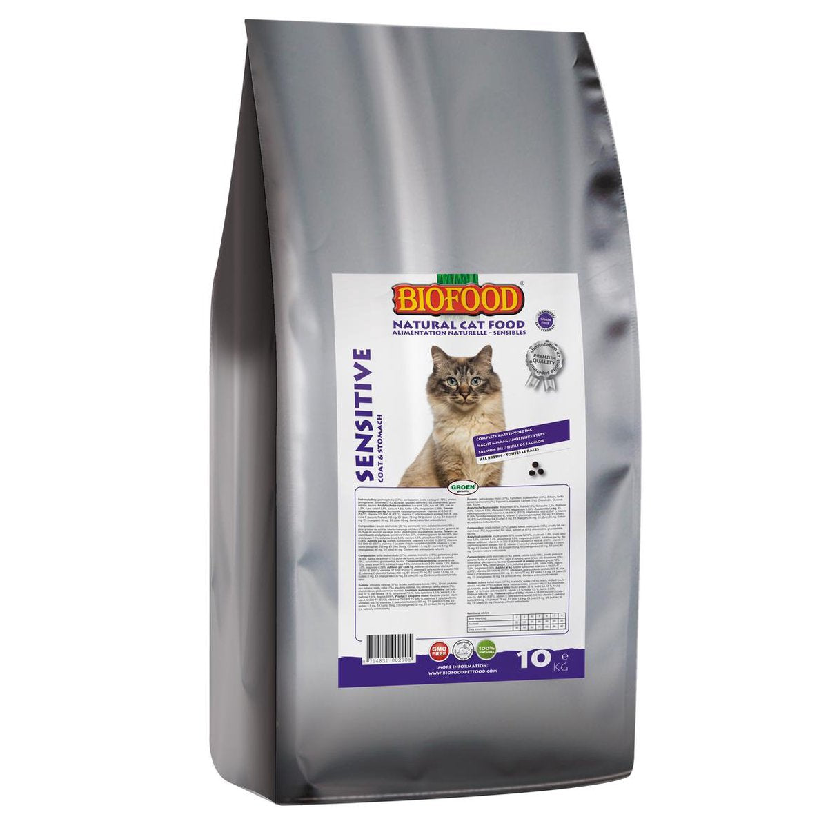  BF Petfood Kattenvoer Premium Sensitive Vacht - Maag 10 Kg