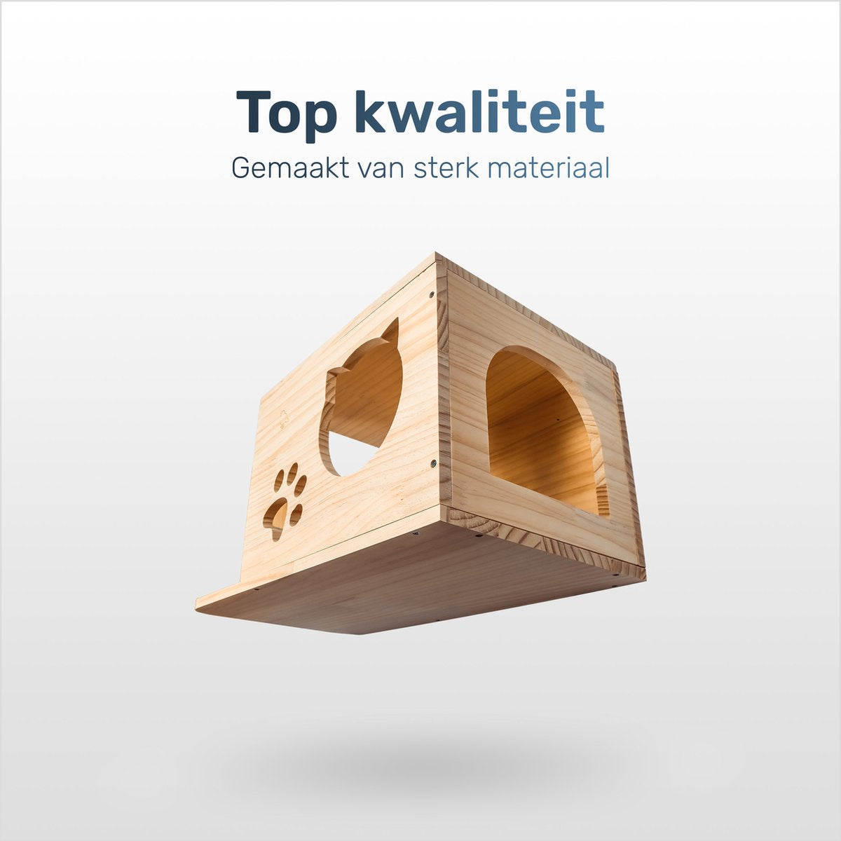  Katten Klimmuur - Complete Set - Krabpaal - Huisje - Ladders - Plateaus - Katten Klim Wand - Krabpaal Muur - Klimmuur Kat - Krabpaal Voor Grote Katten - Klimwand