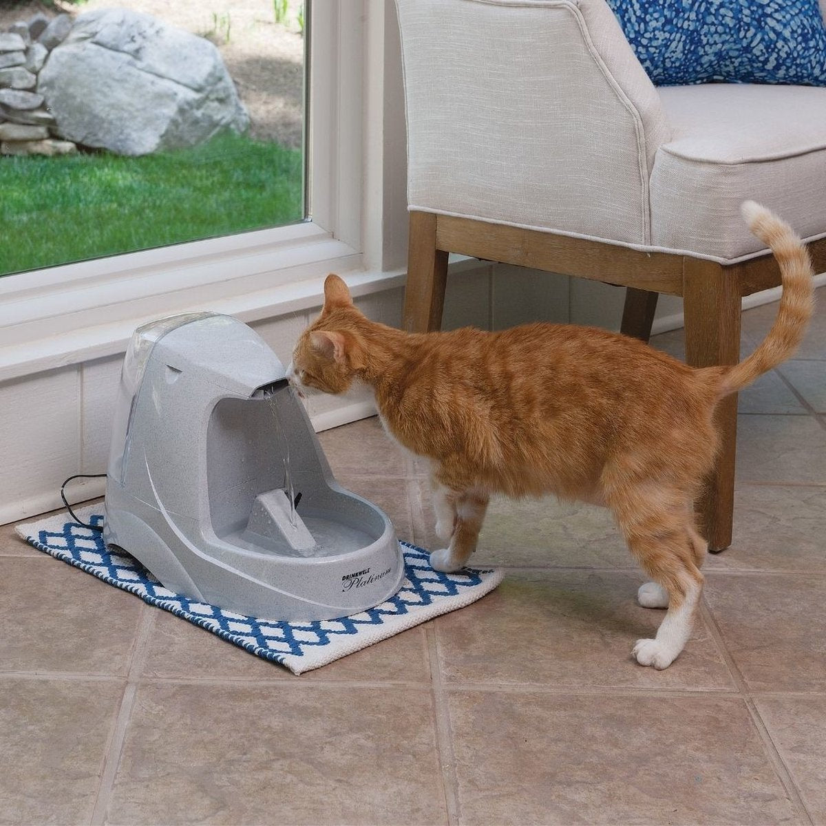  Petsafe Drinkwell Platinum - Drinkfontein - 5 L