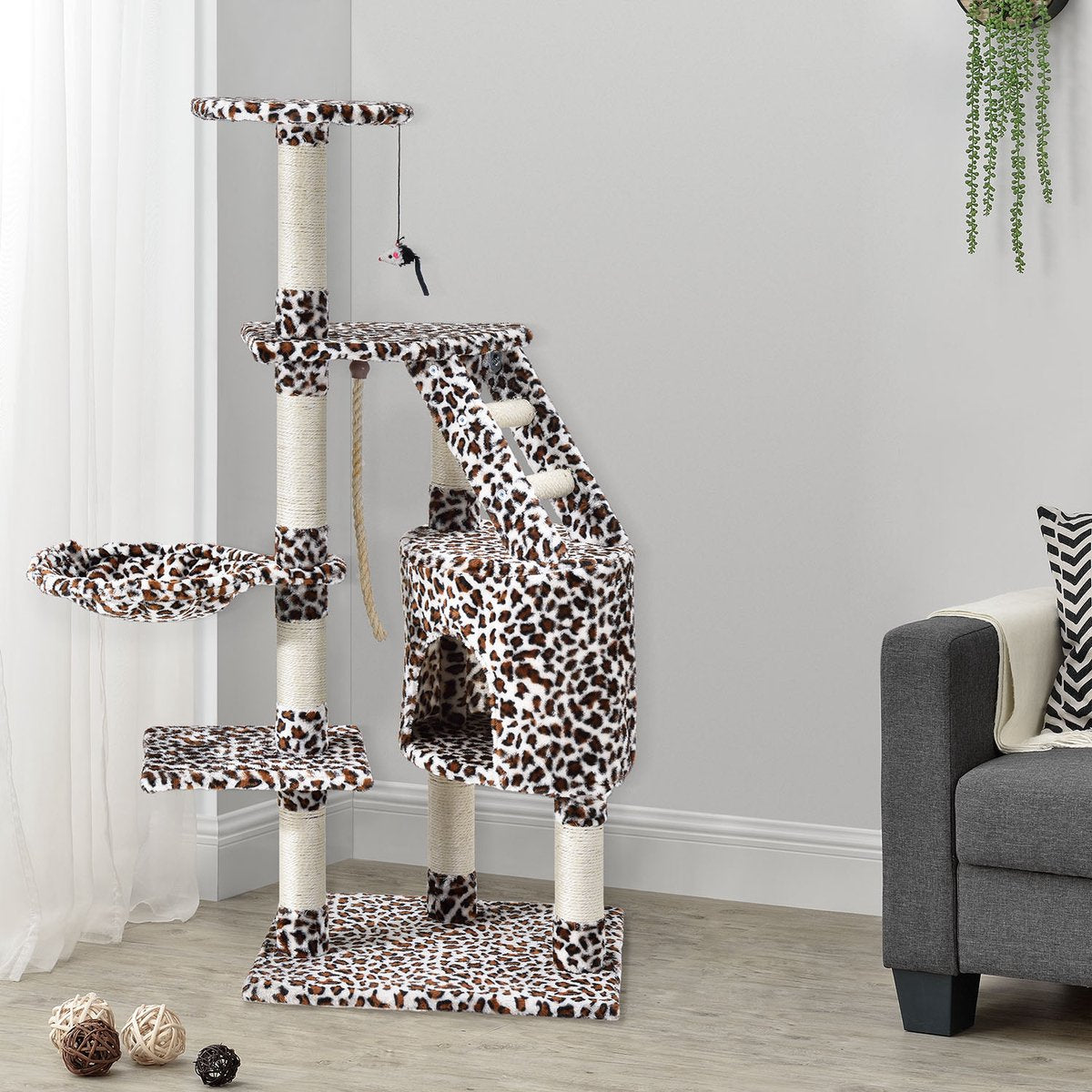 Merkloos Katten Krabpaal - Buffy - Luipaard Patroon