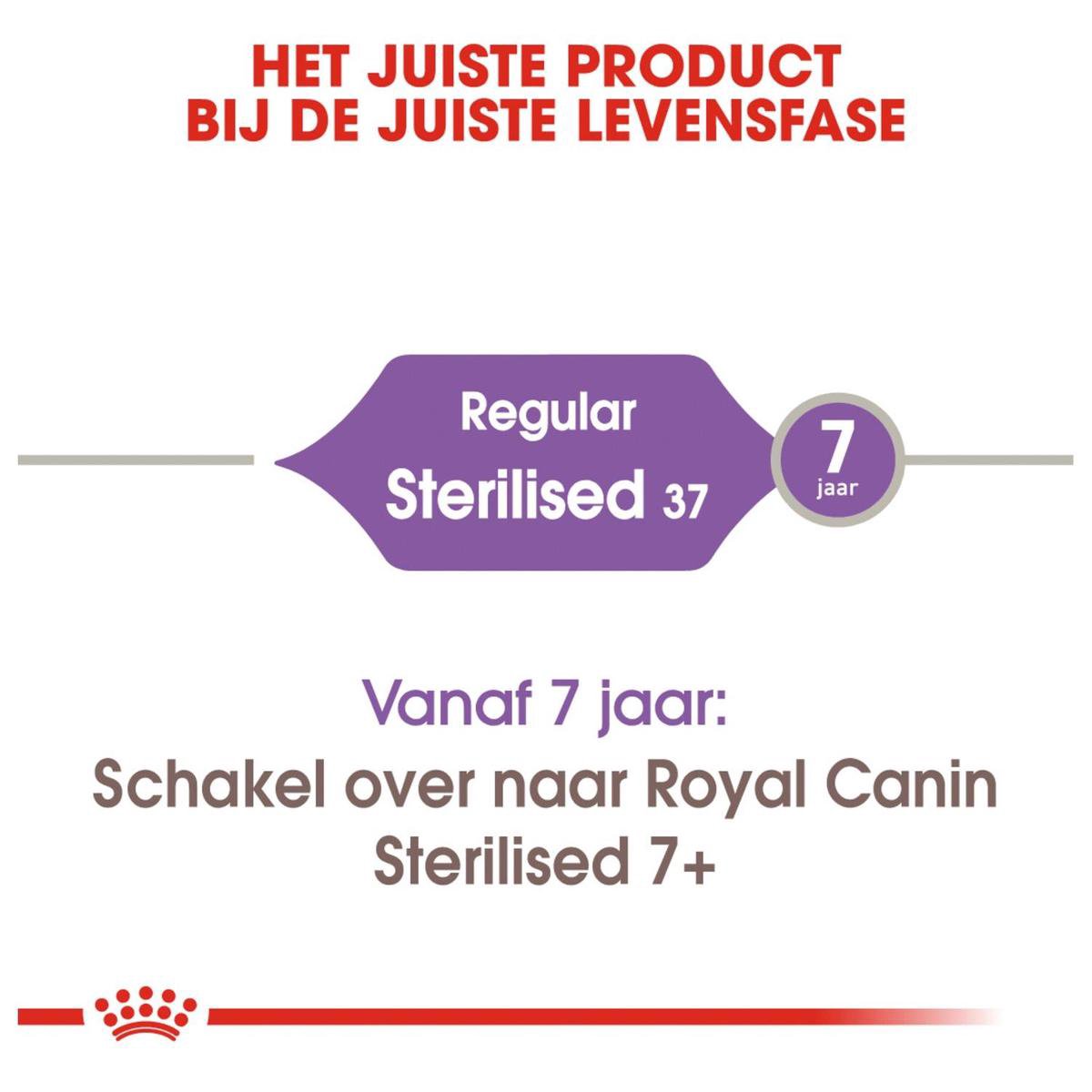  Royal Canin Sterilised 37 - Kattenvoer - 10 Kg