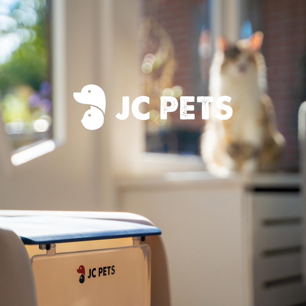  JC Pets Premium Kattenbak Systeem - Inclusief 2.5KG / 4L Kattenbakvulling - Zelfreinigend