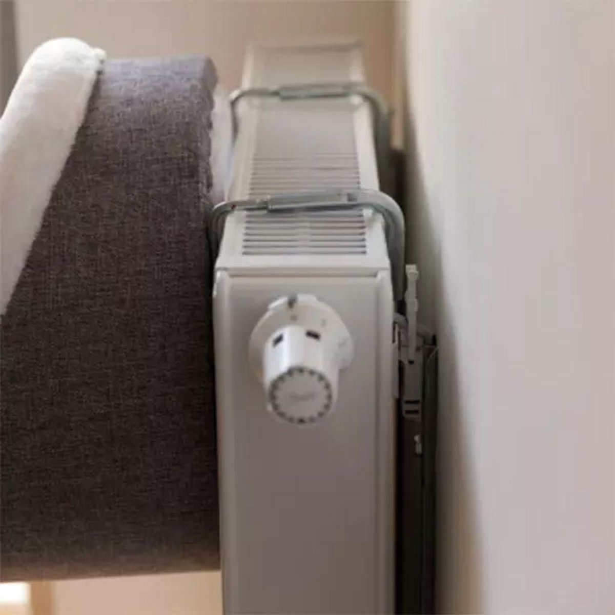  Trixie Radiator Hangmat Iglo - Wit/Grijs 34 X 38 X 38 Cm