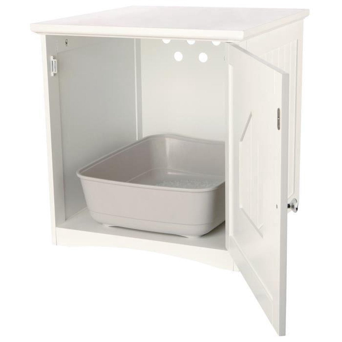  Trixie Kattenmand Huis Wit - 51X49X51 CM