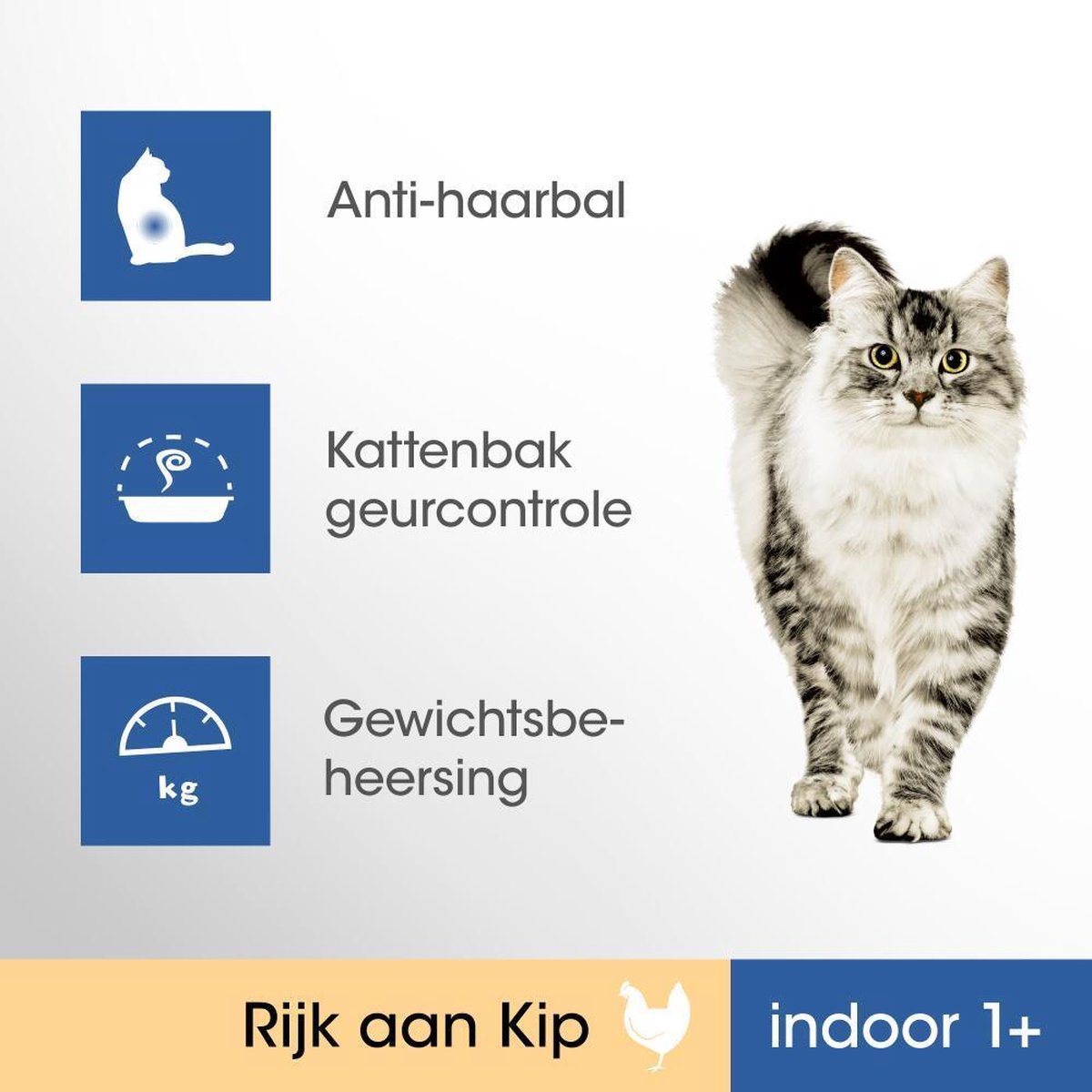  Perfect Fit Indoor 1+ Katten Droogvoer - Kip - 4 X 750 Gr