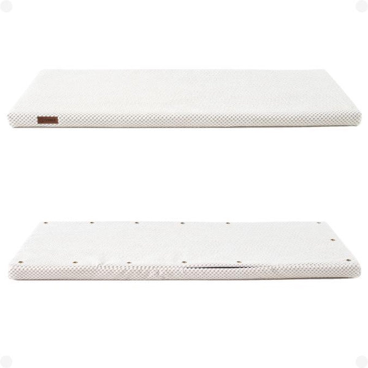  COSY AND DOZY Cat Shelf Deluxe WIT – Hangmat Kat – Maple Hout - 90 X 41 Cm - Kattenplank - Katten Muur