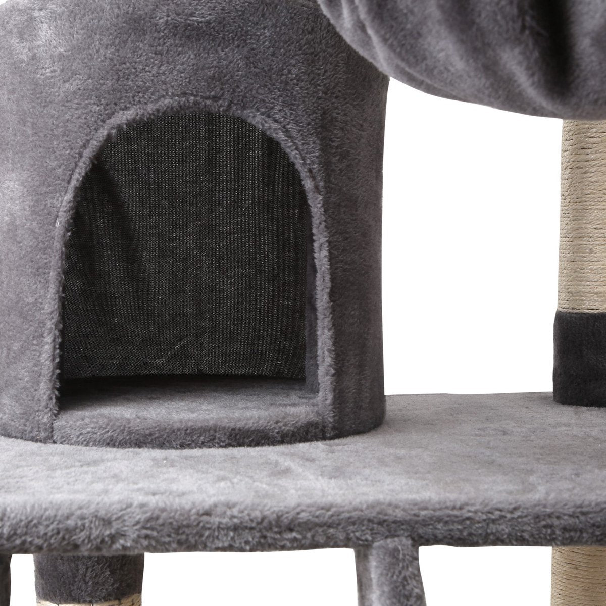  Nobleza Katten Krabpaal 40KQY - 59 X 59 X 156 Cm - Grijs