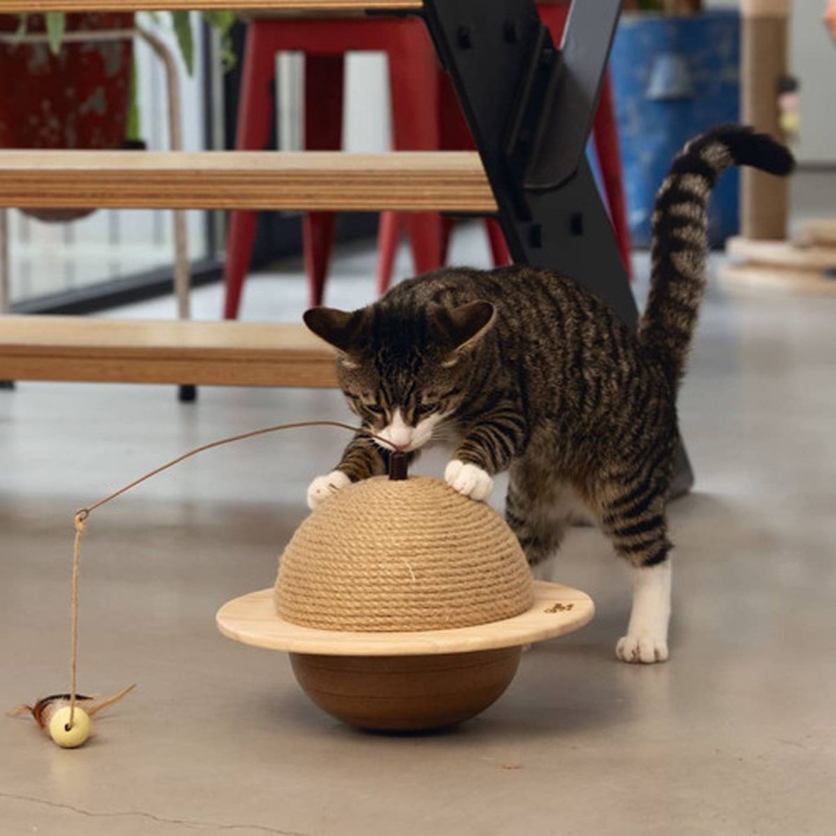  Designed By Lotte Kattenkrabbol Wiggly 29.5x20 Cm Hout