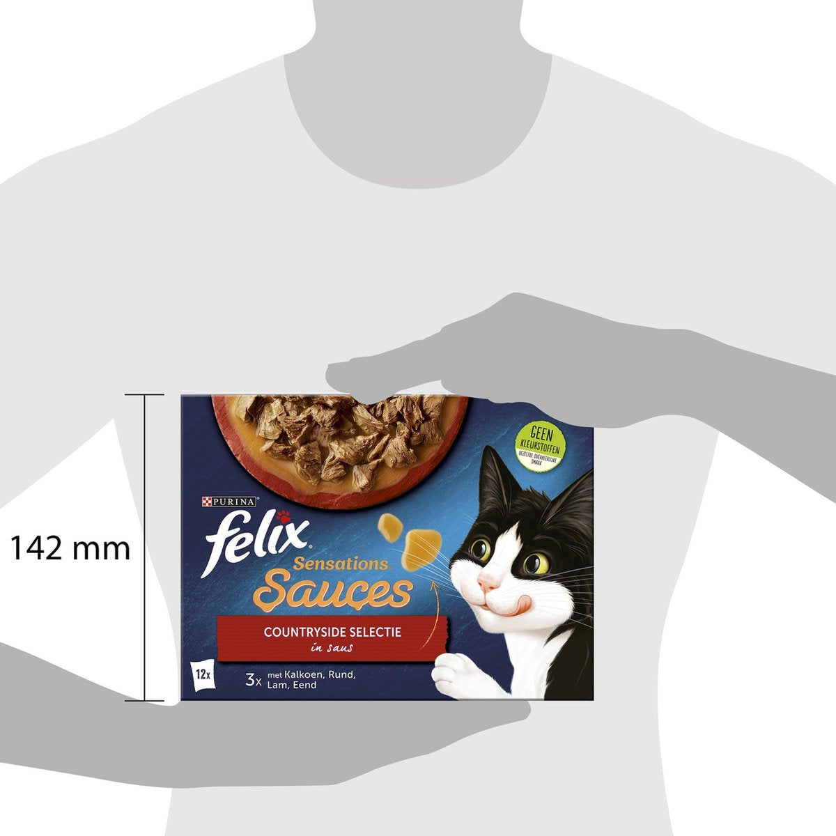  Felix Sensations Sauces Countryside Selectie In Saus - Katten Natvoer - 48 X 85g