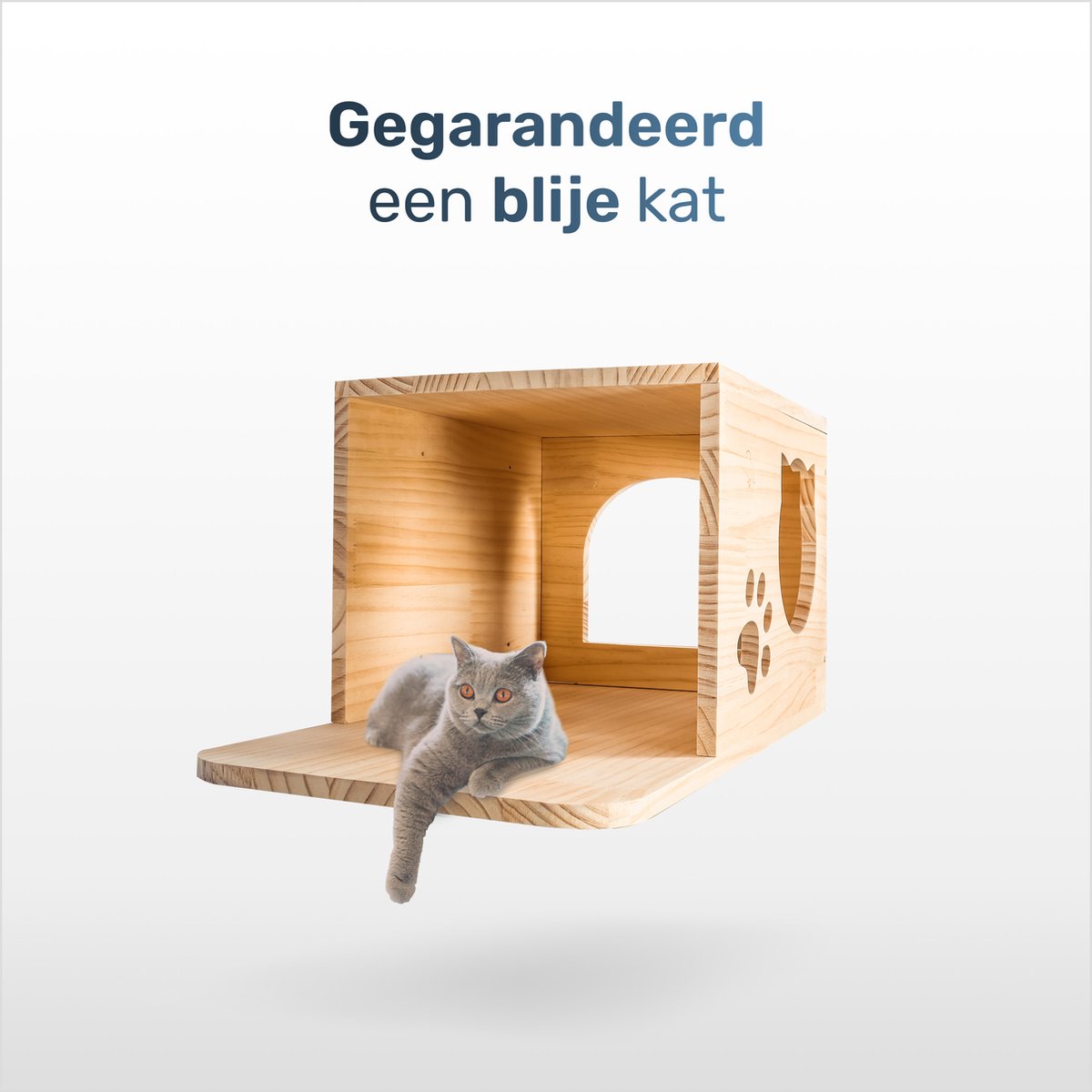  Katten Klimmuur - Complete Set - Krabpaal - Huisje - Ladders - Plateaus - Katten Klim Wand - Krabpaal Muur - Klimmuur Kat - Krabpaal Voor Grote Katten - Klimwand