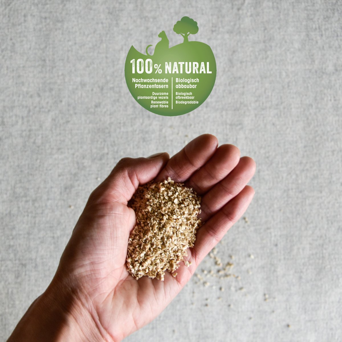  Biokat's Natural Care - 30 L - Kattenbakvulling - Klontvormend - Zonder Geur