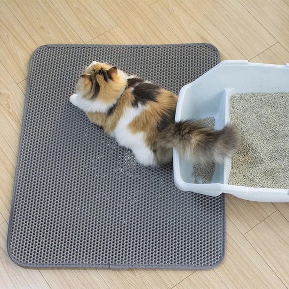  Kattenbakmat - Grit Opvanger - Schoonloopmat 90x60cm