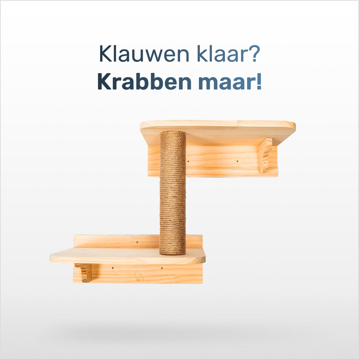  Katten Klimmuur - Complete Set - Krabpaal - Huisje - Ladders - Plateaus - Katten Klim Wand - Krabpaal Muur - Klimmuur Kat - Krabpaal Voor Grote Katten - Klimwand