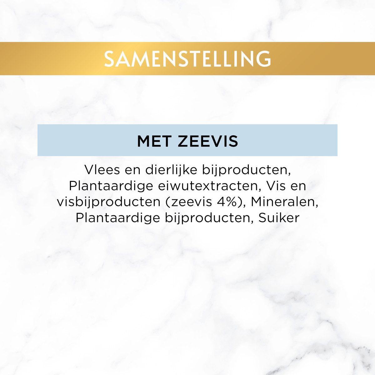  Gourmet Gold Malse Lekkernijen - Kattenvoer Natvoer – Met Zeevis – 24 X 85 Gr
