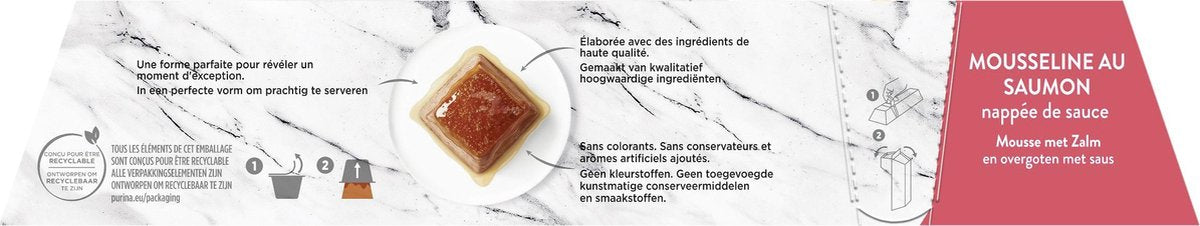  Gourmet Revelations Mousse - Kattenvoer Natvoer - Zalm - 24 X 57 G