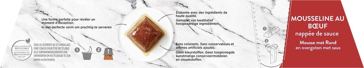  Gourmet Revelations Mousse - Kattenvoer Natvoer - Rund - 24 X 57 G