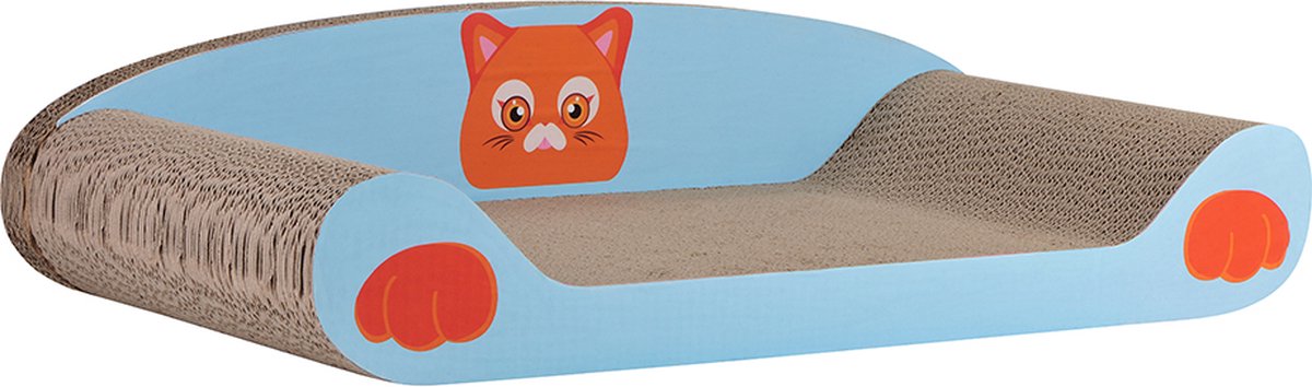  Krabmat Katten - Krabmand - Krabbed - Katten Krabplank - 60 X 27,5 X 13,5 Cm - Kattenspeelgoed