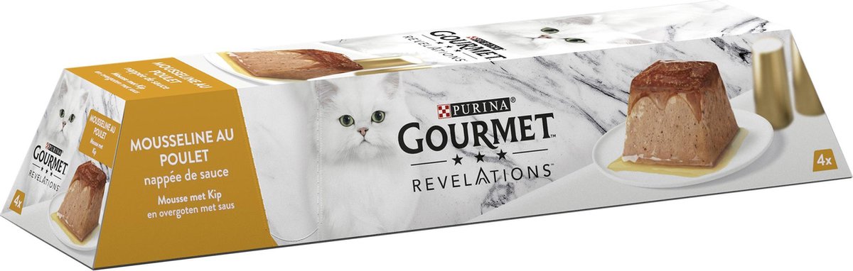  Gourmet Revelations Mousse - Kattenvoer Natvoer - Kip - 24 X 57 G