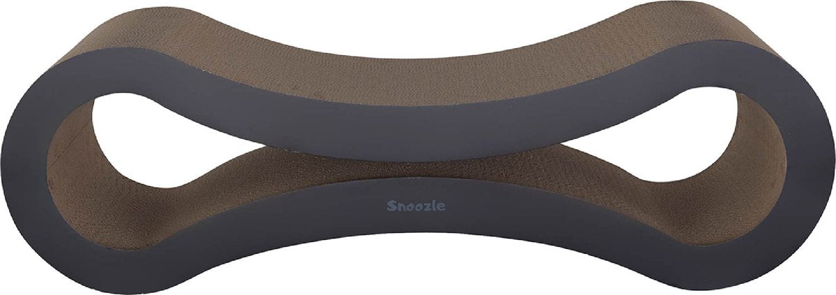  Snoozle Loop Krabpaal Voor Katten - Zwart - 86cm - Krabmeubel Voor Grote Katten - Karton
