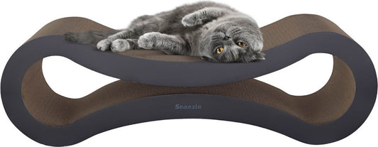  Snoozle Loop Krabpaal Voor Katten - Zwart - 86cm - Krabmeubel Voor Grote Katten - Karton