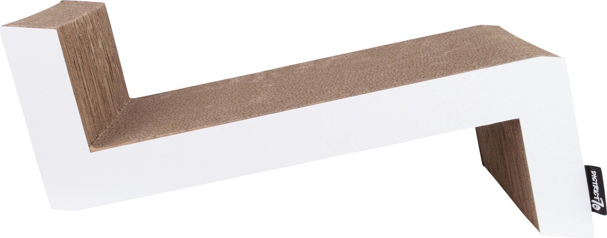  District 70 SOFA - Krabplank Voor Katten Van Duurzaam En Gerecycled Karton - 60x28x18 Cm - SOFA