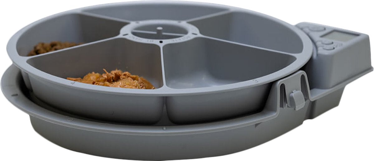  Cat Mate C500 - Automatische Voerbak – Voerbak – Voerautomaat - Voerbak Kat – Voerbak Hond - Voerbak Met Timer - Voerautomaat Kat - Voerautomaat Hond – Automatisch- Wit