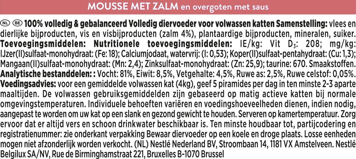  Gourmet Revelations Mousse - Kattenvoer Natvoer - Zalm - 24 X 57 G