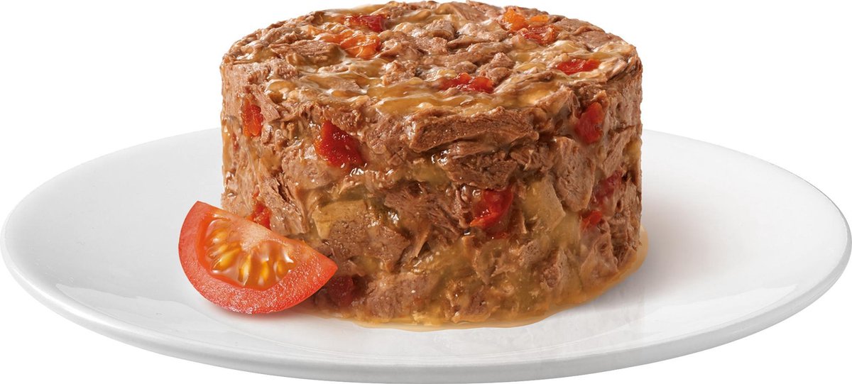  Gourmet Gold Hartig Torentje - Kattenvoer Natvoer - Vlees Met Groente Mix - 48 X 85 G