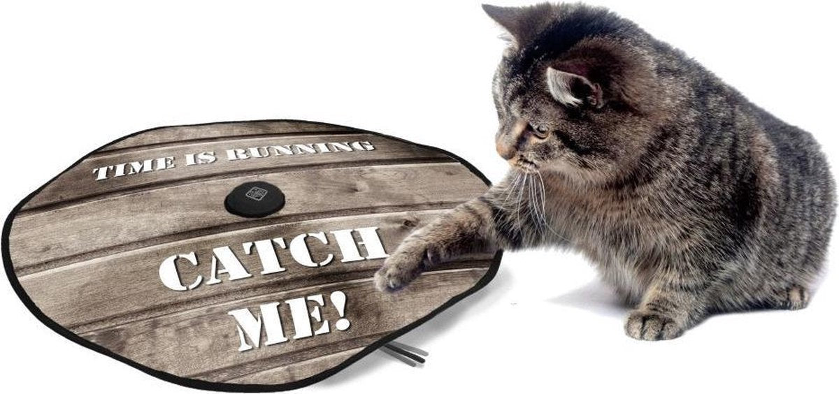 Ebi D&amp;D Adventure Kat En Muis Spel - Kattenspeelgoed - Bruin - 60 Cm