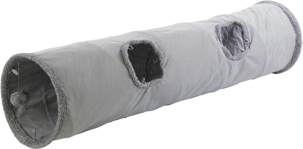  Kattentunnel Of Puppy Tunnel - 130x30 - Grijs - Speeltunnel