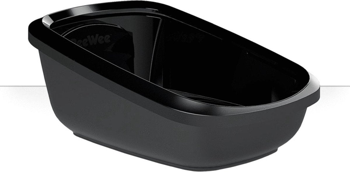  PeeWee EcoGranda XXL Kattenbak Startpakket Zwart/Antraciet - 66,5 X 48,5 X 28 Cm