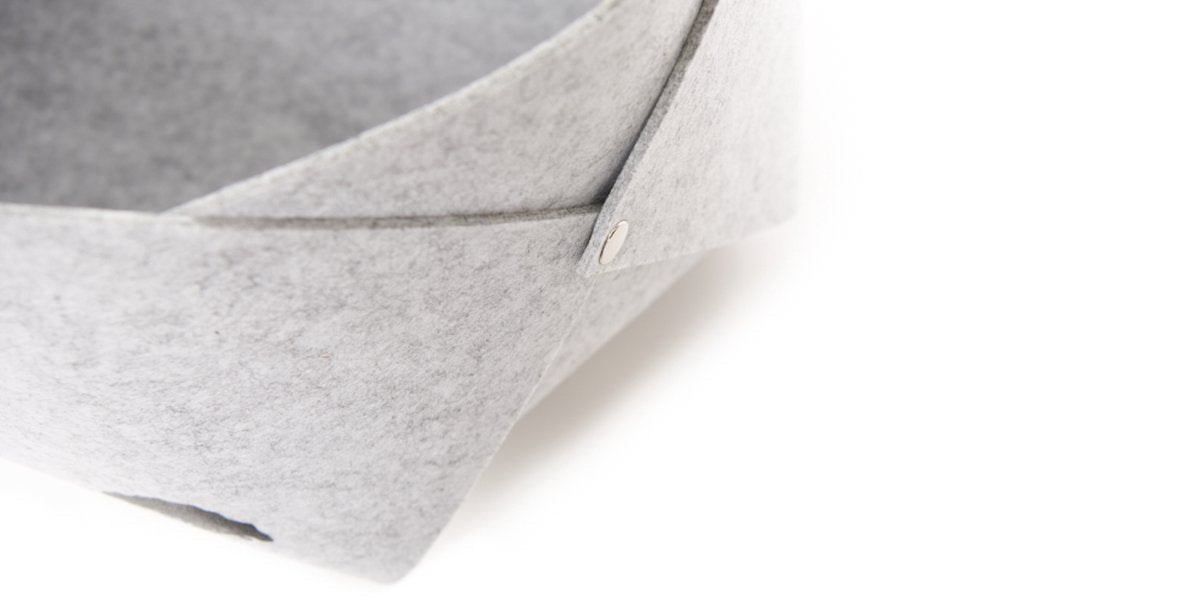  Djambo Grijs Kattenmand Vilt Met 1 Zacht Kussen - Elegant En Praktisch Kattenbed - Comfortabel En Origineel Design