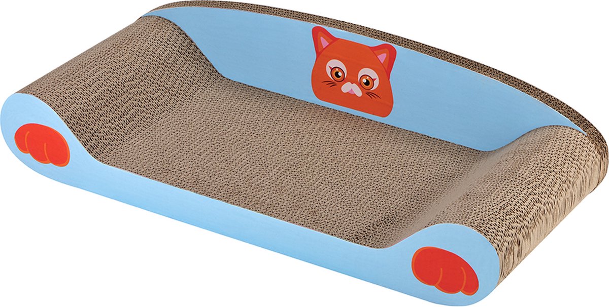  Krabmat Katten - Krabmand - Krabbed - Katten Krabplank - 60 X 27,5 X 13,5 Cm - Kattenspeelgoed