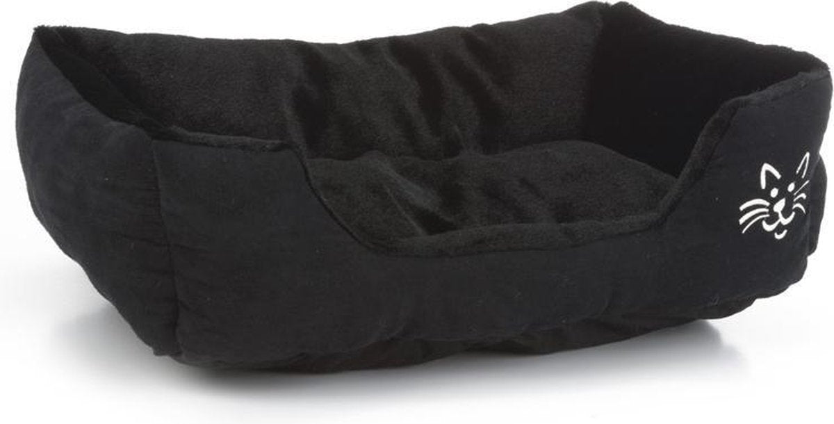  Beeztees Baboo - Kattenmand - Zwart - 48x37x18 Cm