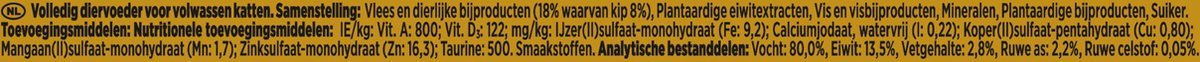  Gourmet Gold Malse Lekkernijen – Kattenvoer Natvoer – Met Kip – 24 X 85 Gr