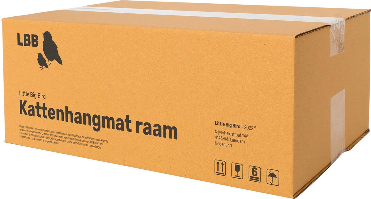  Kattenhangmat - Voor Aan Het Raam - Kattenmand - Raam - Hangmat Kat - Dieren - Kattenbed - Kattenmand - Slaapplek - Ligplaats