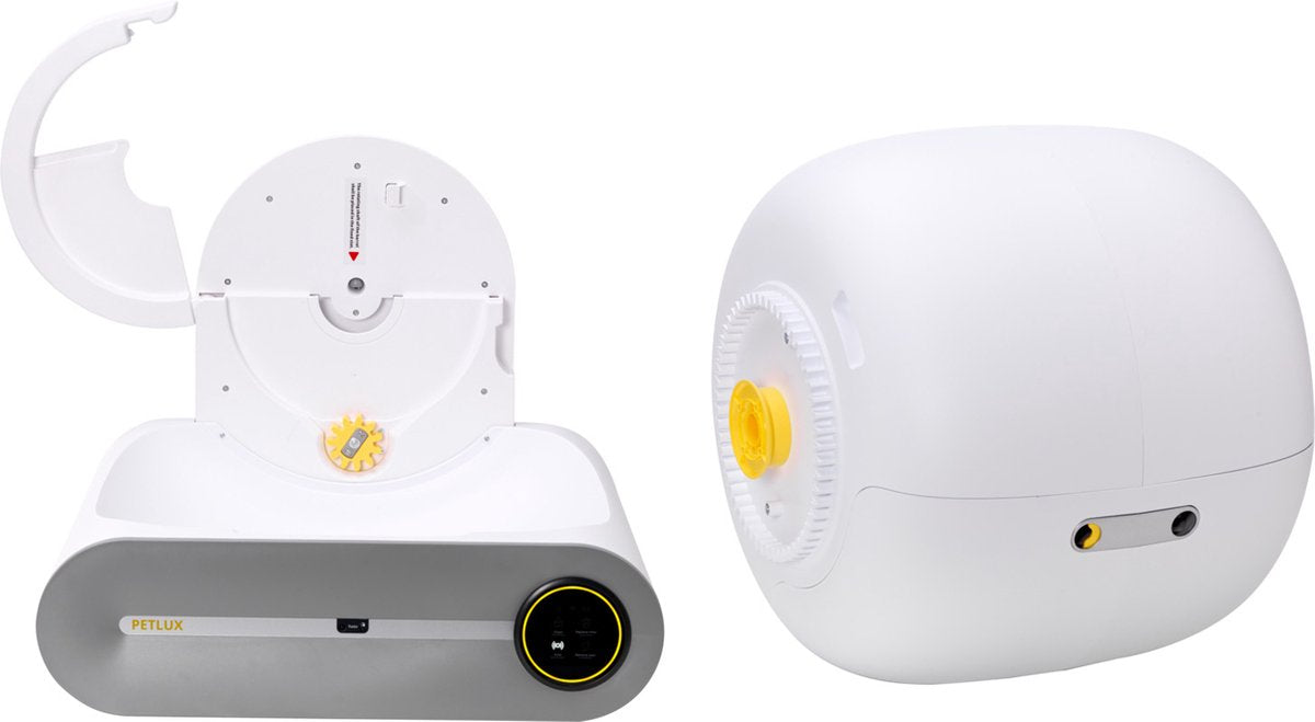 Merkloos Petlux® Zelfreinigende Automatische Kattenbak Met App En LED-Touch