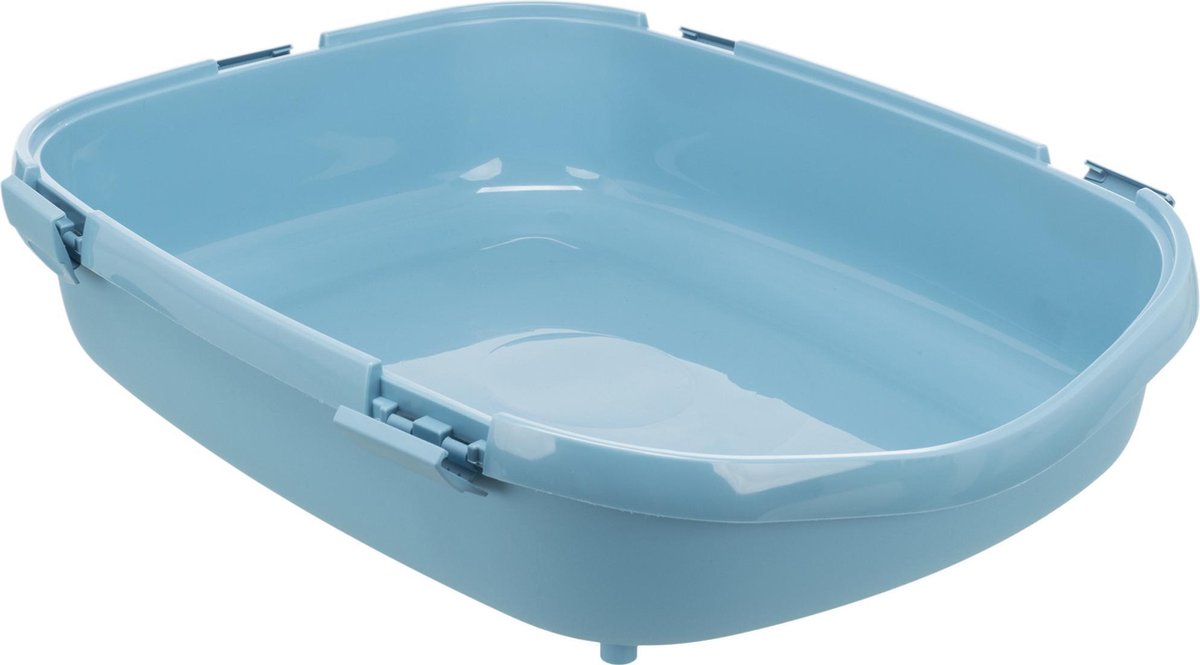  Trixie Kattenbak Primo Xxl Top Met Kap Blauw / Wit - 71X56X47 CM