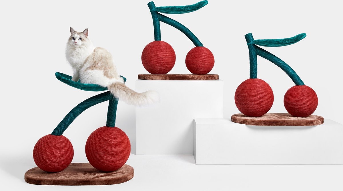  VETRESKA Kersenkrabpaal Katten - Met Hangmat