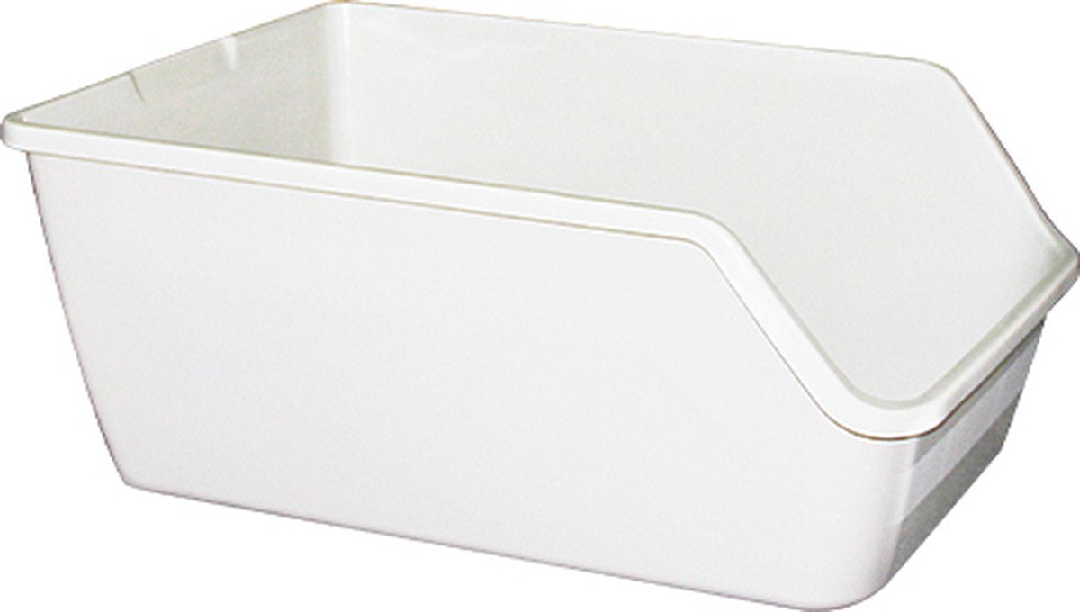  Pawise Kattenbak – Open Bak Voor Katten –47x38x21cm – Blauw/Creme