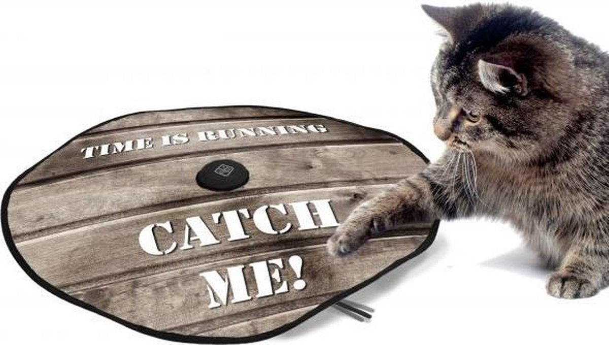 Ebi D&amp;D Adventure Kat En Muis Spel - Kattenspeelgoed - Bruin - 60 Cm