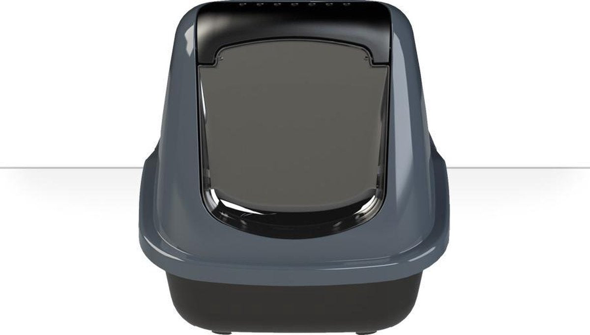  PeeWee EcoHus Kattenbak - Antraciet - 56 X 39 X 38 Cm