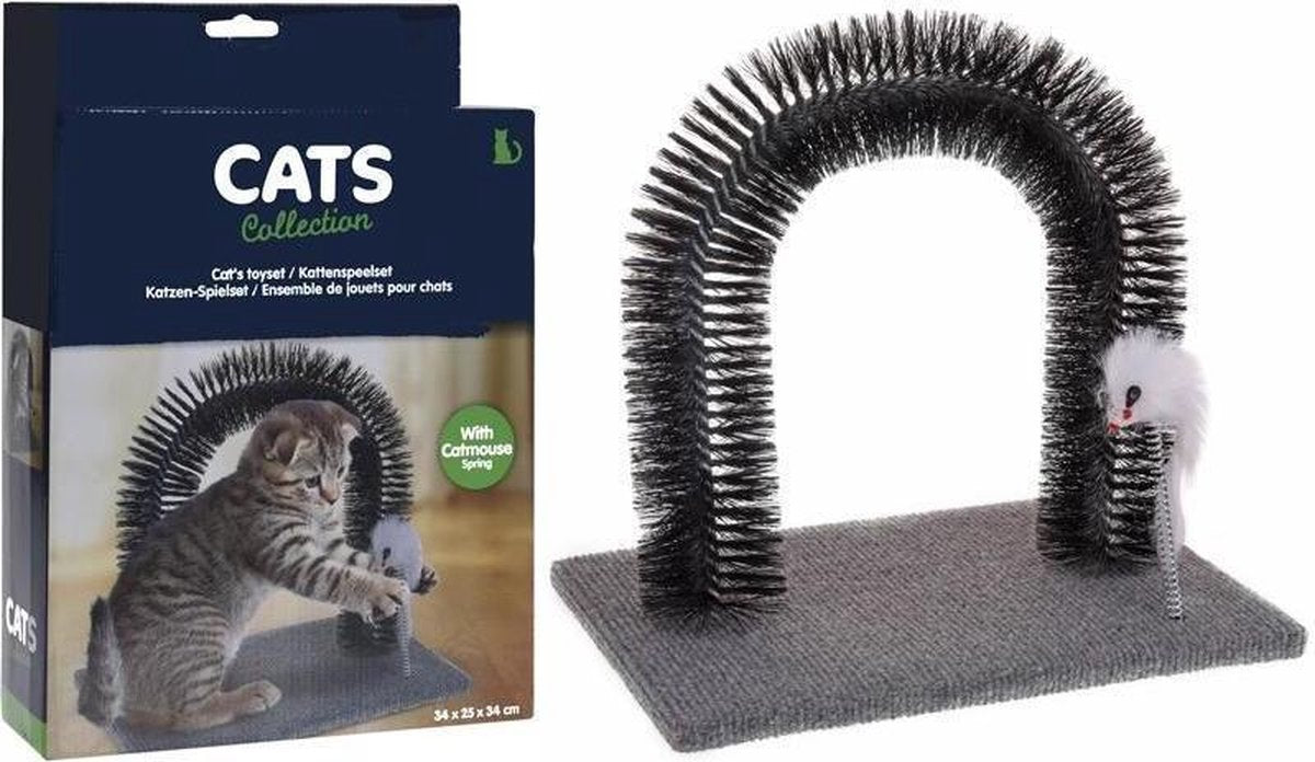  RelaxPets - Katten Speelplaats - Speelgoed - 34x25x34 Cm